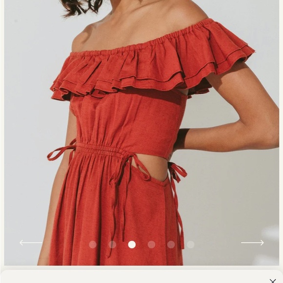 Cleobella cut out dress.  Size M.  New without tags - Picture 2 of 7